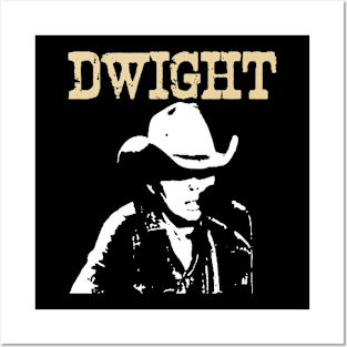 Dwight Yoakam 80s Posters and Art